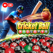 Cricket Ball Roulette arionplay live casino icon